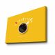 Tableau décoratif Imagen L70xH45cm Motif café carburant Jaune