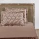 Taie d'oreiller rectangle Pulvinar 50 x 70 cm 100% Coton motifs persans Cannelle