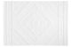 Tapis Biswas 200x290cm Motif Losange Blanc