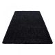 Tapis de couloir Soros 80x250cm Tissu Gris foncé