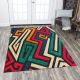 Tapis Dillon 120x180cm Motif Géométrique contemporain Multicolore
