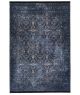 Tapis Hadorn 160x230cm Motif Victorien Bleu et noir