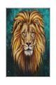 Tapis Nergal 100x150cm Portrait de lion