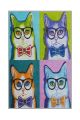 Tapis Pefort 80x150cm Motif Portraits de chats