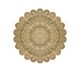 Tapis rond Schein D100cm Style Boho Beige