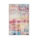 Tapis Satan 100x150cm Motif Abstrait Multicolore