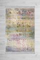 Tapis Silas 100x200cm Velours Motif Victorien Multicolore