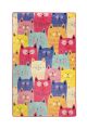 Tapis Sweetie 100x160cm Velours Motif Chats Multicolore