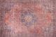 Tapis Tassil 75x150cm Motif Victorien vieilli Rouge