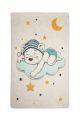 Tapis Tody 100x160cm Velours Motif Ours dormant sur nuage