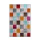 Tapis Treadwall 120x180cm Motif Carreaux Multicolore