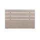 Tête de lit moderne style épuré Fustinga 140cm Chêne clair