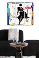 Triptyque Fabulosus L70xH50cm Motif conceptuel fashion Paris